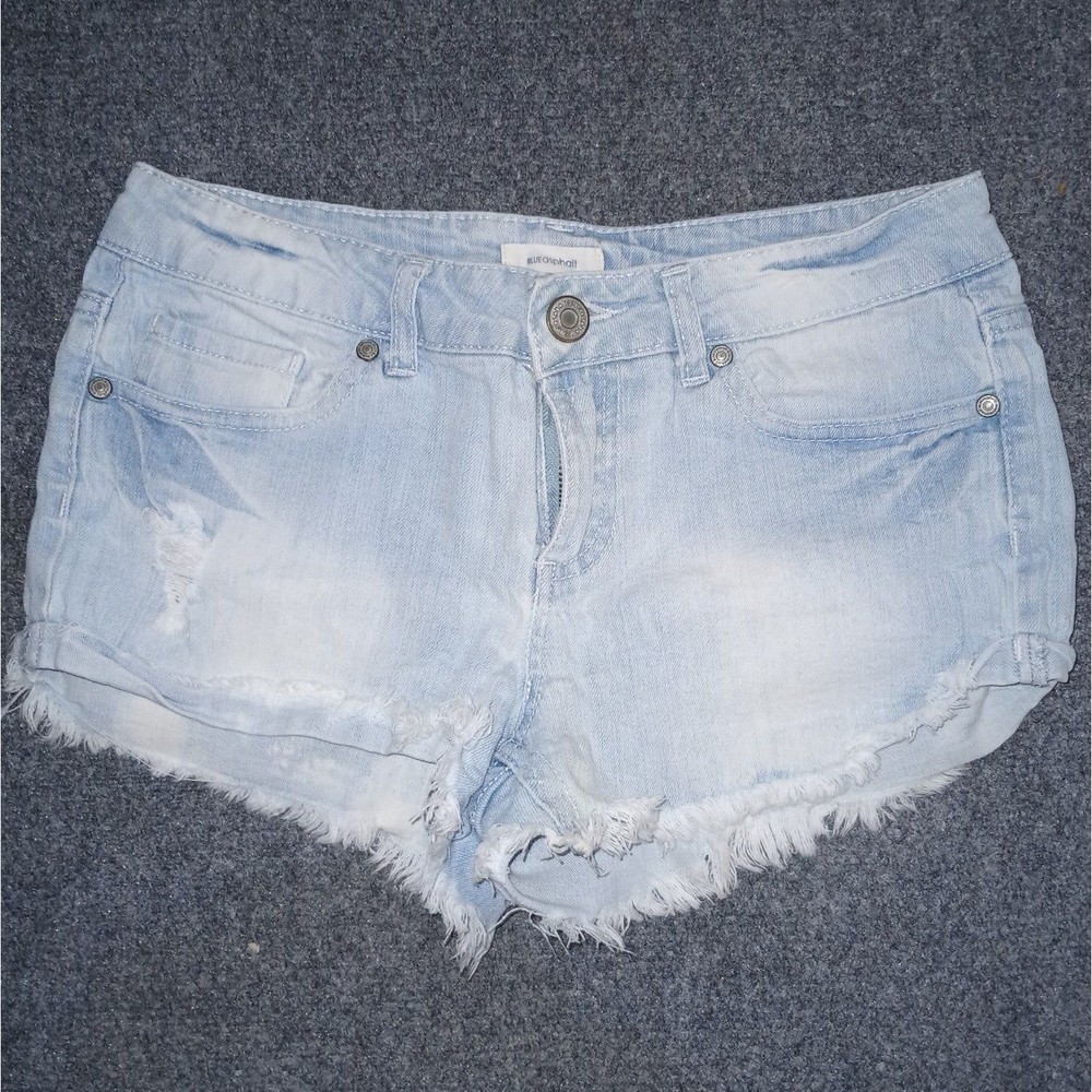BLUEasphalt Super Short Juniors Jean Shorts Size 7